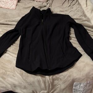 Athleta Women's Black Bomber Jacket